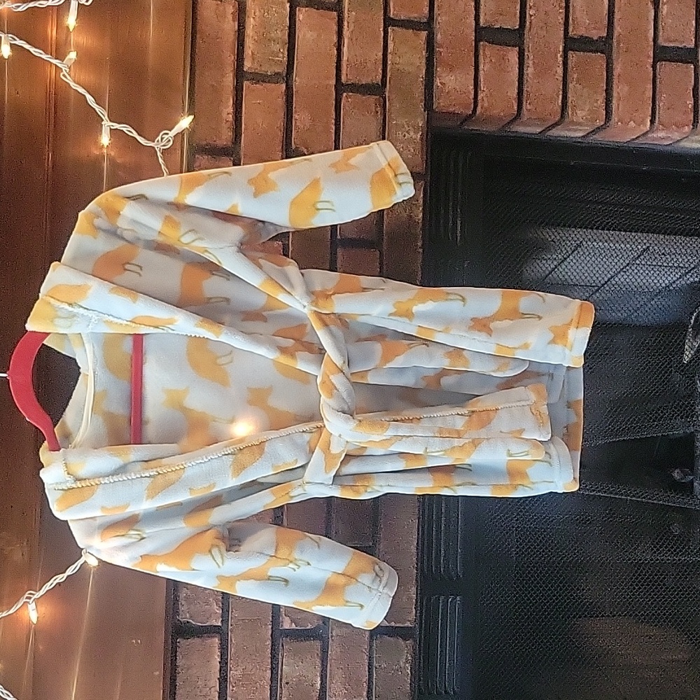Cute super soft girls robe .